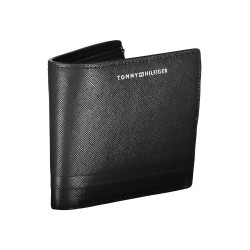 TOMMY HILFIGER BLACK MAN WALLET