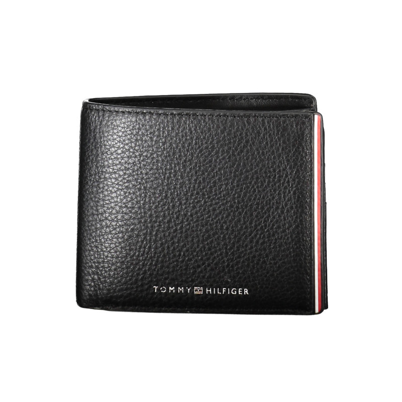 TOMMY HILFIGER BLACK MAN WALLET