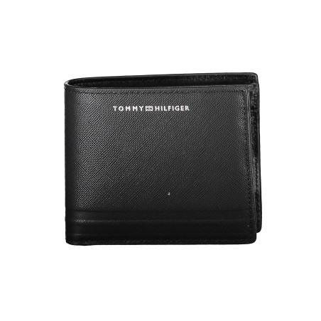 TOMMY HILFIGER BLACK MAN WALLET