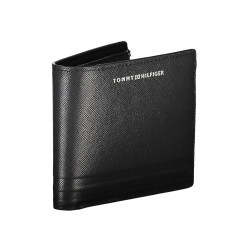 TOMMY HILFIGER BLACK MAN WALLET