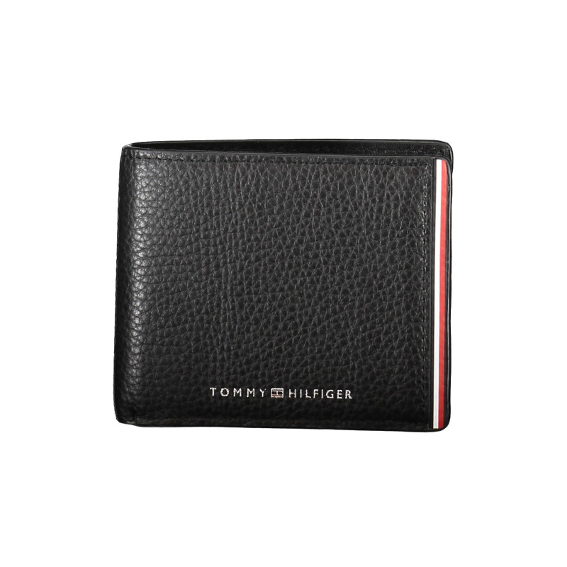 TOMMY HILFIGER BLACK MAN WALLET