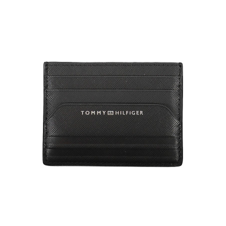 TOMMY HILFIGER BLACK MAN WALLET