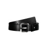 CALVIN KLEIN BLACK MAN LEATHER BELT