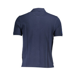 LA MARTINA POLO SHORT SLEEVE MAN BLUE