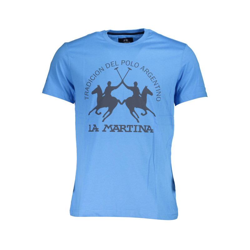 LA MARTINA T-SHIRT MANICHE CORTE UOMO BLU