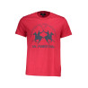 LA MARTINA RED MAN SHORT SLEEVE T-SHIRT