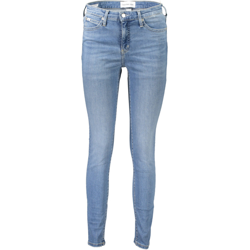 CALVIN KLEIN JEANS DENIM DONNA AZZURRO