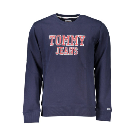 TOMMY HILFIGER MAN BLUE SWEATSHIRT WITHOUT ZIP