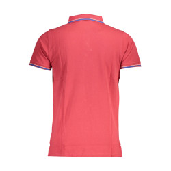 NORWAY 1963 MEN&39S SHORT SLEEVED POLO SHIRT RED