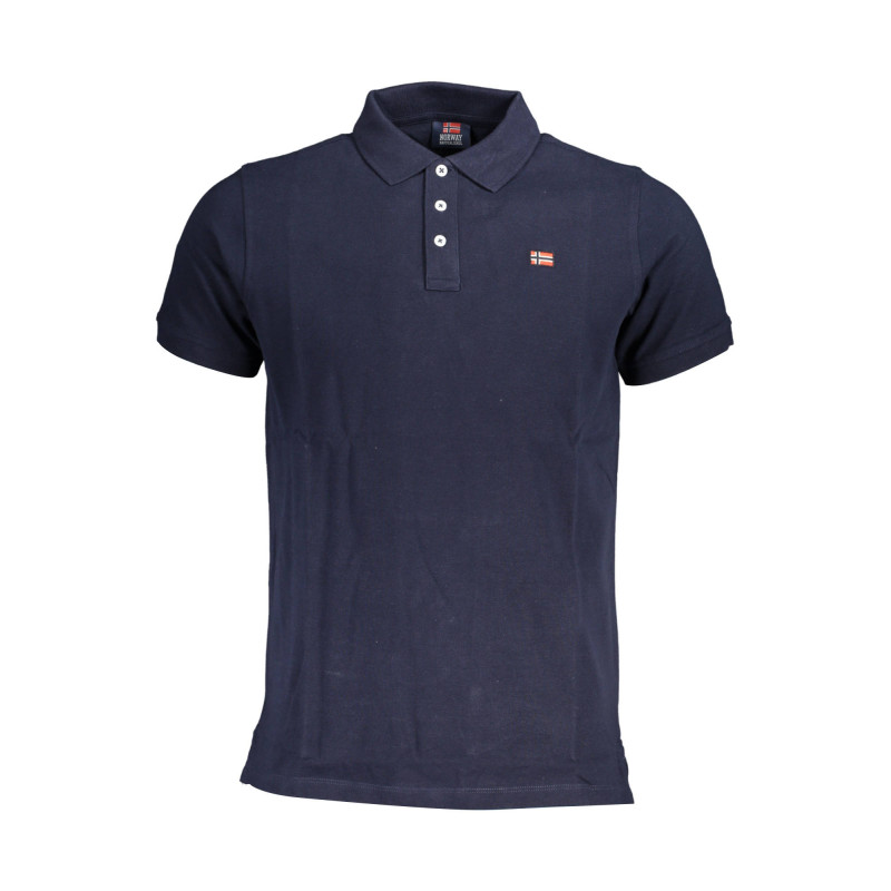 NORWAY 1963 POLO MANICHE CORTE UOMO BLU