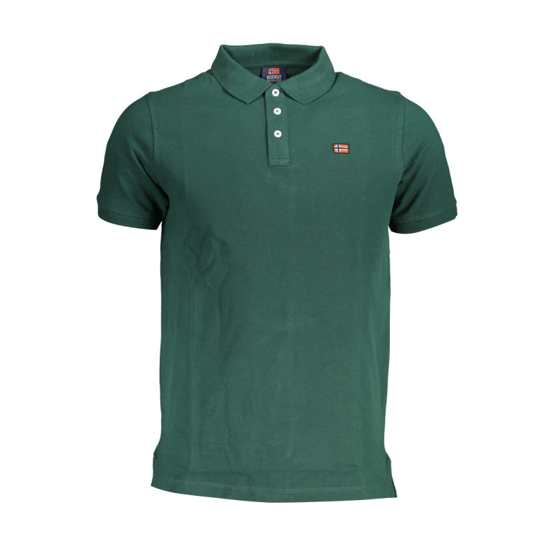 NORWAY 1963 MEN&39S GREEN SHORT SLEEVED POLO SHIRT