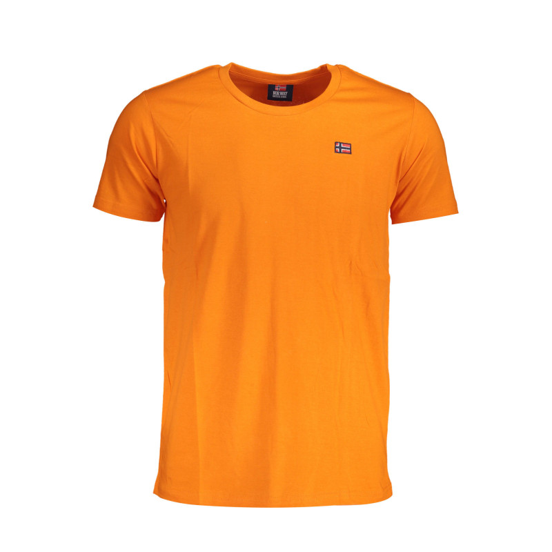 NORWAY 1963 ORANGE MAN SHORT SLEEVE T-SHIRT