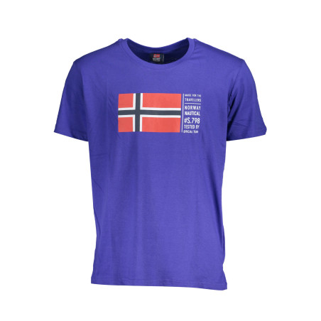 NORWAY 1963 MEN&39S BLUE SHORT SLEEVED T-SHIRT