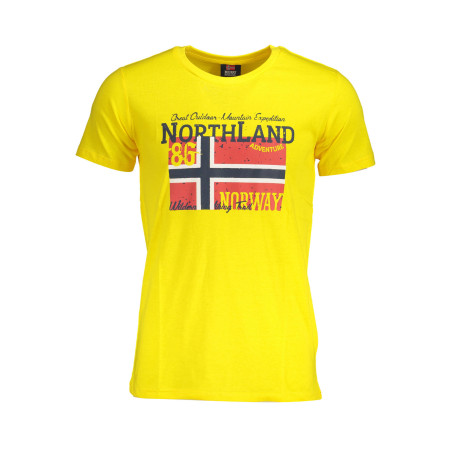 NORWAY 1963 YELLOW MEN&39S SHORT SLEEVED T-SHIRT