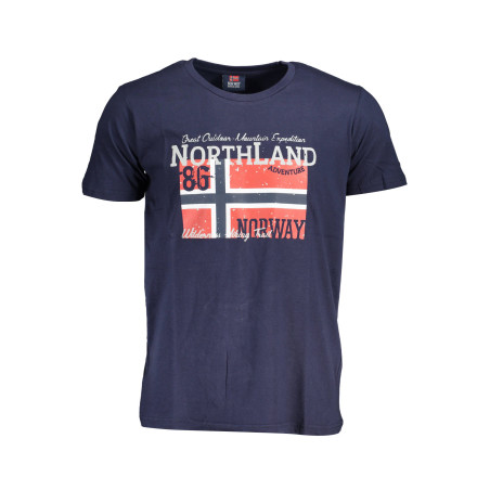 NORWAY 1963 T-SHIRT MANICHE CORTE UOMO BLU