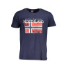 NORWAY 1963 T-SHIRT MANICHE CORTE UOMO BLU