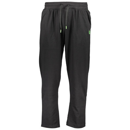 GIAN MARCO VENTURI BLACK MAN TROUSERS