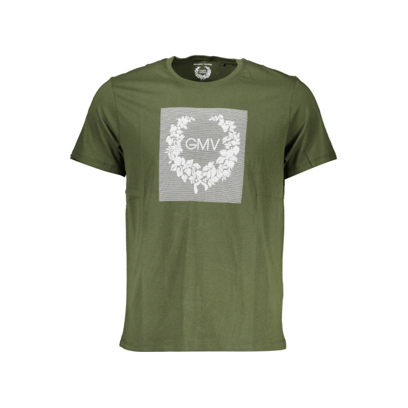 GIAN MARCO VENTURI T-SHIRT MANICHE CORTE UOMO VERDE