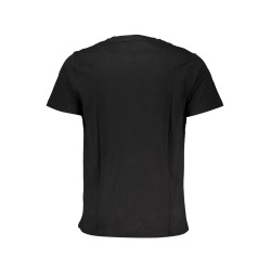 GIAN MARCO VENTURI BLACK MAN SHORT SLEEVE T-SHIRT