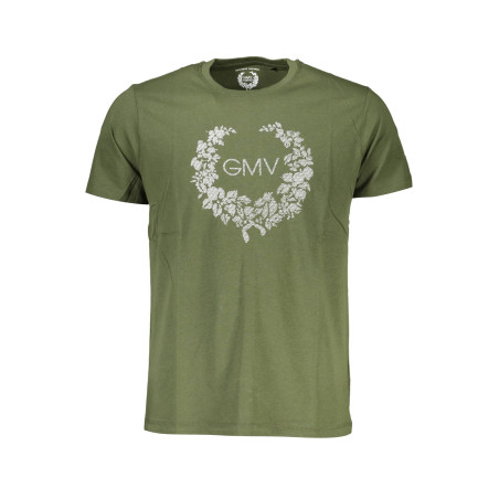 GIAN MARCO VENTURI MEN&39S SHORT SLEEVED T-SHIRT GREEN