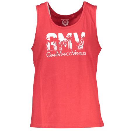 GIAN MARCO VENTURI MAN RED TANK TOP