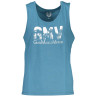 GIAN MARCO VENTURI MAN BLUE TANK TOP