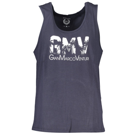 GIAN MARCO VENTURI MAN BLUE TANK TOP