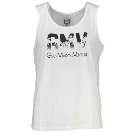 GIAN MARCO VENTURI WHITE MAN TANK TOP