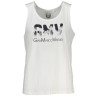 GIAN MARCO VENTURI WHITE MAN TANK TOP