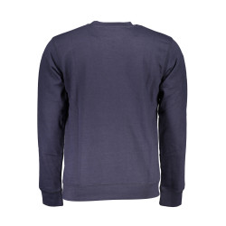 GIAN MARCO VENTURI BLUE MAN SWEATSHIRT WITHOUT ZIP