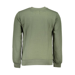 GIAN MARCO VENTURI MEN&39S GREEN SWEATSHIRT WITHOUT ZIP