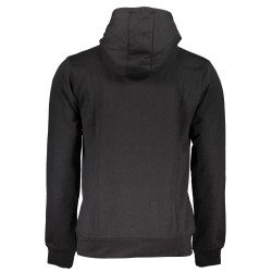 GIAN MARCO VENTURI BLACK MAN SWEATSHIRT WITHOUT ZIP