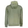 GIAN MARCO VENTURI MEN&39S GREEN ZIPPED SWEATSHIRT