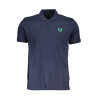 GIAN MARCO VENTURI POLO SHORT SLEEVE MAN BLUE