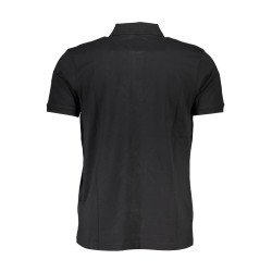 GIAN MARCO VENTURI POLO SHORT SLEEVE MAN BLACK