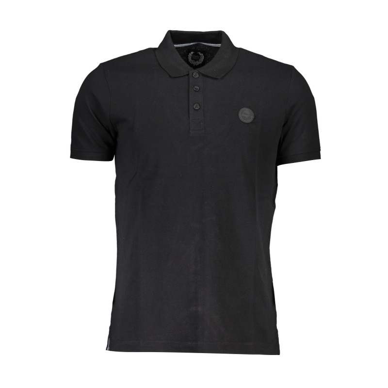 GIAN MARCO VENTURI POLO SHORT SLEEVE MAN BLACK