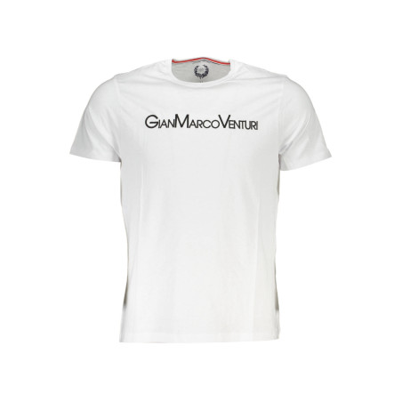 GIAN MARCO VENTURI MEN&39S SHORT SLEEVE T-SHIRT WHITE