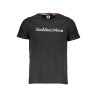 GIAN MARCO VENTURI BLACK MAN SHORT SLEEVE T-SHIRT