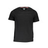 GIAN MARCO VENTURI BLACK MAN SHORT SLEEVE T-SHIRT