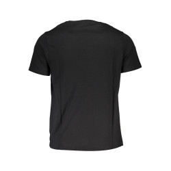 GIAN MARCO VENTURI BLACK MAN SHORT SLEEVE T-SHIRT