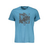 GIAN MARCO VENTURI T-SHIRT MANICHE CORTE UOMO BLU