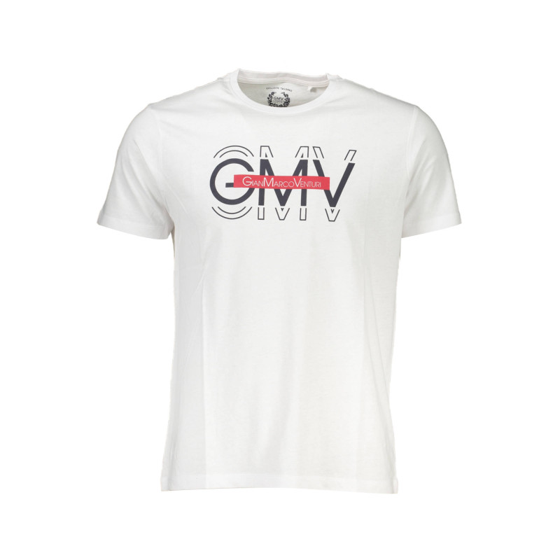 GIAN MARCO VENTURI MEN&39S SHORT SLEEVE T-SHIRT WHITE