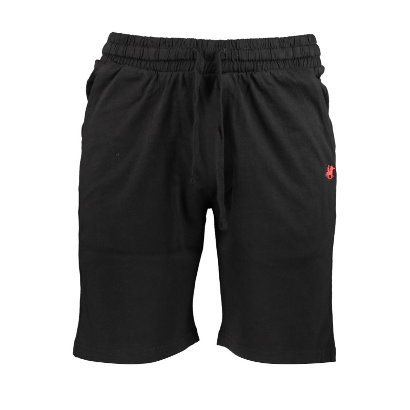 U.S. GRAND POLO PANTALONE SHORT UOMO NERO