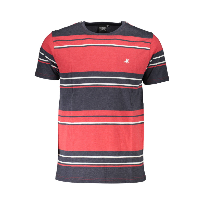 U.S. GRAND POLO T-SHIRT MANICHE CORTE UOMO ROSSO