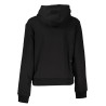 CAVALLI CLASS BLACK SWEATSHIRT WITHOUT ZIP