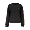 CAVALLI CLASS BLACK SWEATSHIRT WITHOUT ZIP