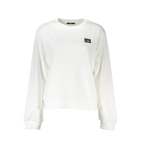 CAVALLI CLASS SWEATSHIRT WITHOUT ZIP WOMAN WHITE