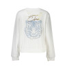 CAVALLI CLASS SWEATSHIRT WITHOUT ZIP WOMAN WHITE