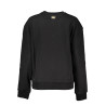 CAVALLI CLASS BLACK SWEATSHIRT WITHOUT ZIP