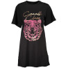 CAVALLI CLASS T-SHIRT MANICHE CORTE DONNA NERO